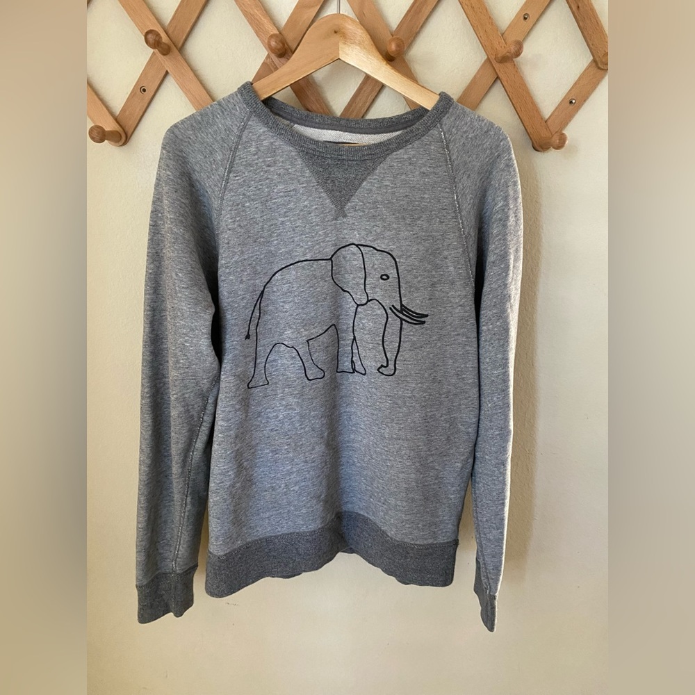J.Crew Elephant Sweatshirt